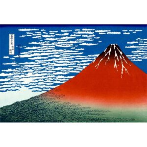 富嶽三十六景『凱風快晴』<br>葛飾北斎