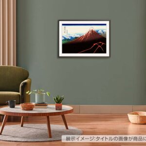 富嶽三十六景『礫川雪ノ且』<br>葛飾北斎 - A3